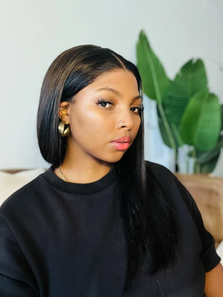 Soft Off-Center Part Wig