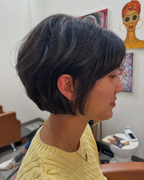Pixie Bob with Soft Bangs
