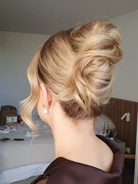 Twisted High Bun