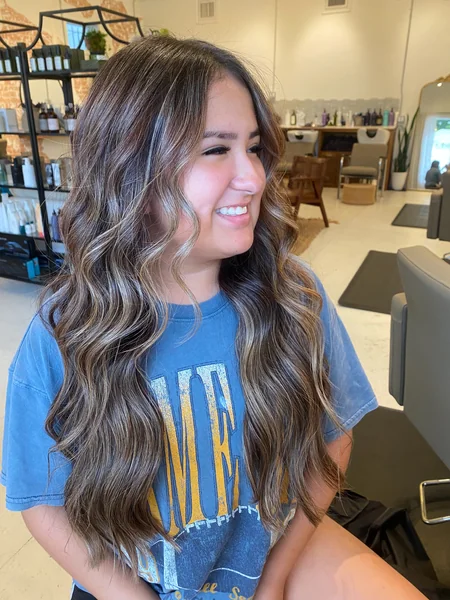 Beachy Highlighted Waves