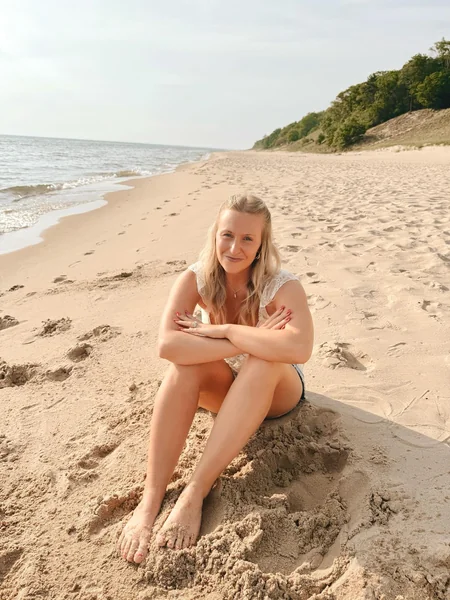 Casual Half-Up Beach Hairstyle