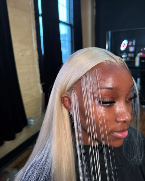 613 Blonde Straight Frontal