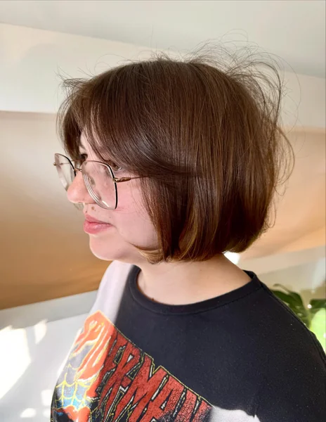 Bouncy Bob with Wispy Bangs