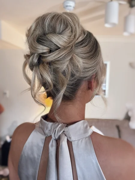 Loose Twisted Updo