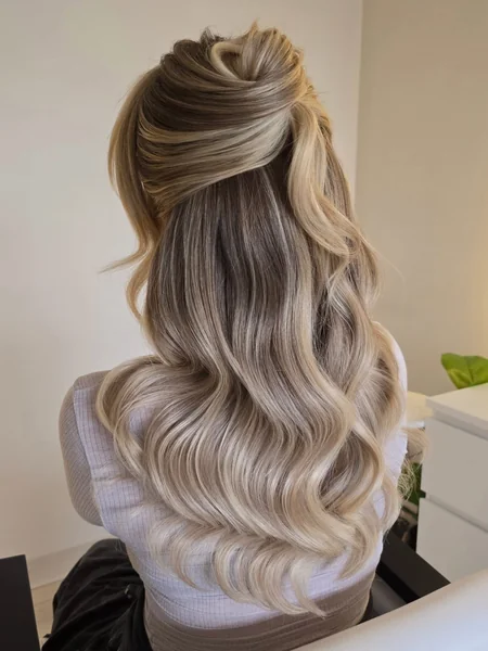 High Twist Half Up Half Down