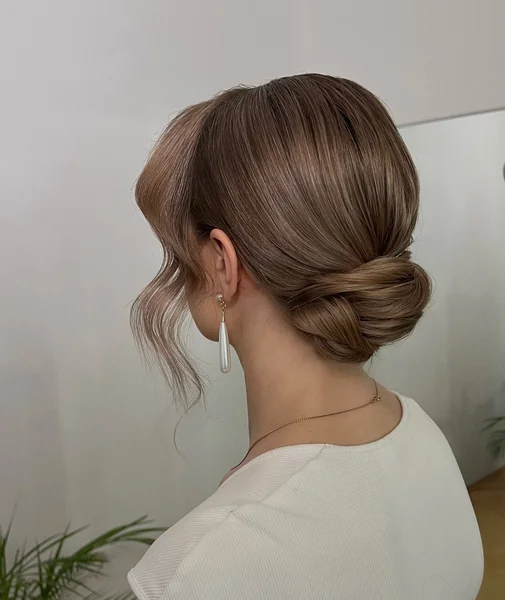 Classic Low Chignon