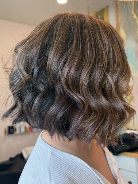 Deep Waves for Thick Wavy Hair