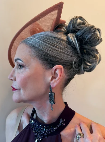 Elegant Curly Updo