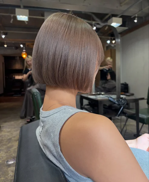 Nape Length Short Bob