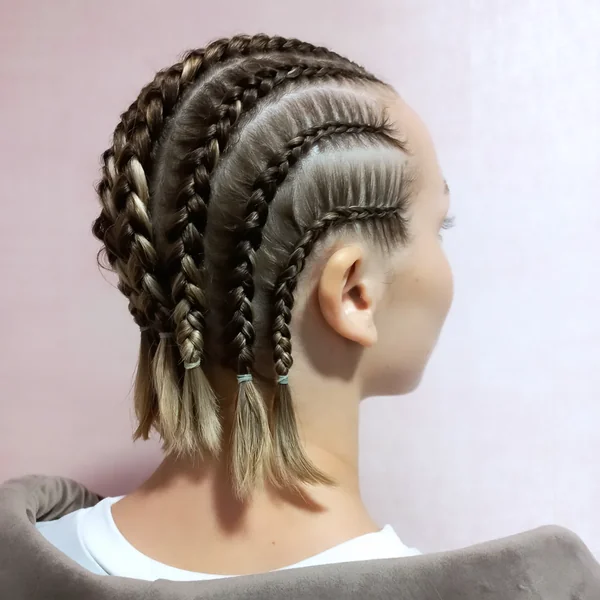 Cornrow Braids for Short Hair