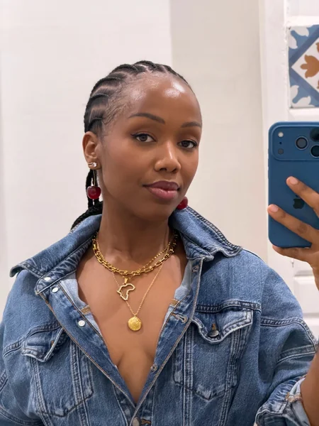 Straight-Back Cornrows