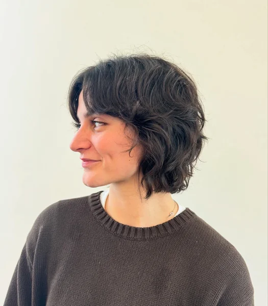 Wavy Shaggy Bob