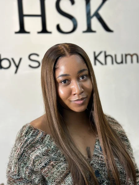 Chestnut Brown Straight Wig