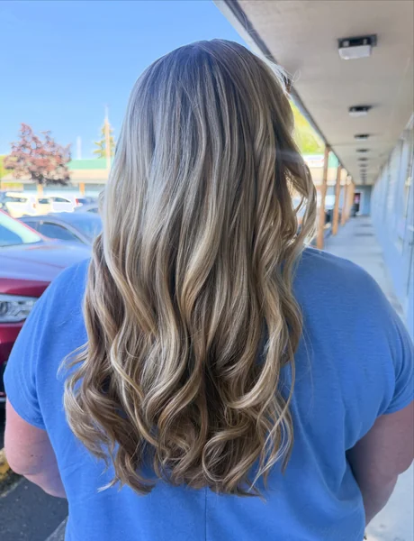 Soft Blonde Curls
