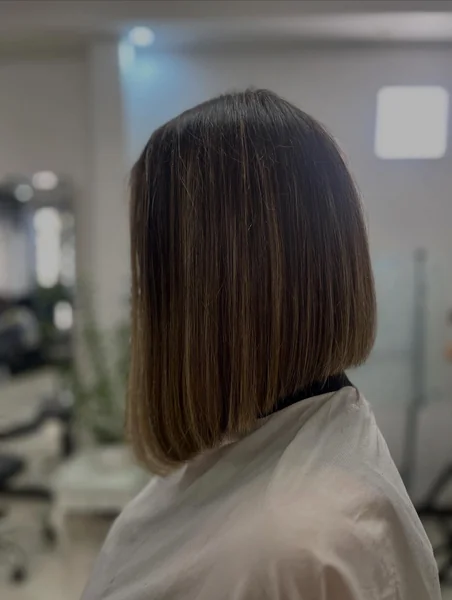 Angled Lob with Balayage