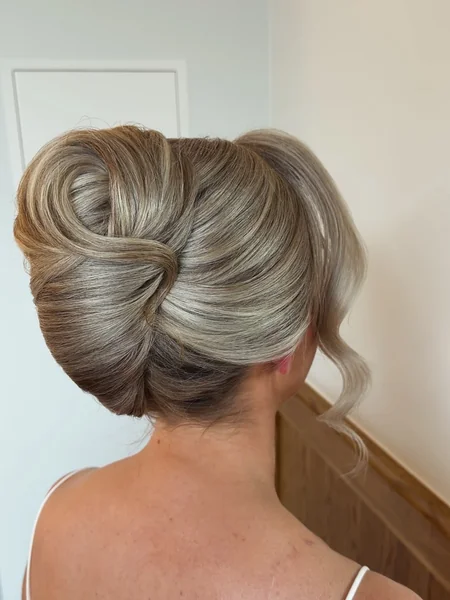 Sculpted French Twist