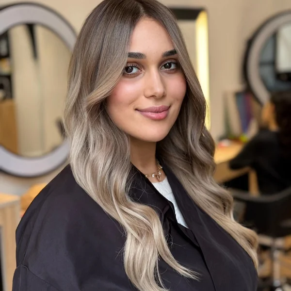 Ash Bronde Balayage Waves