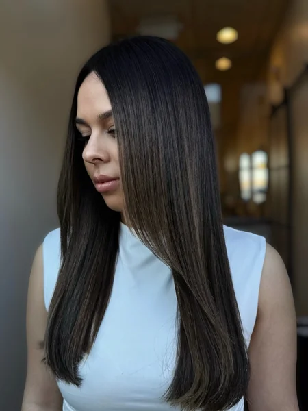 Silky Layered Straight Look