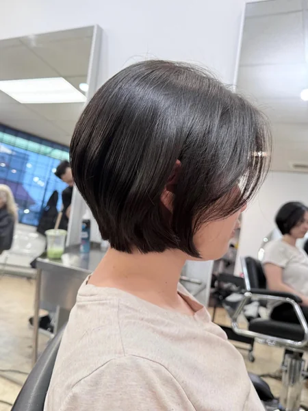 Graduated Bob in Dark Brunette