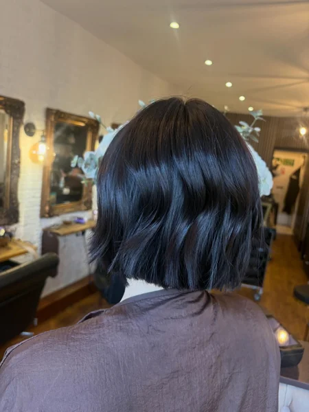 Blunt Bob with Blunt Bangs