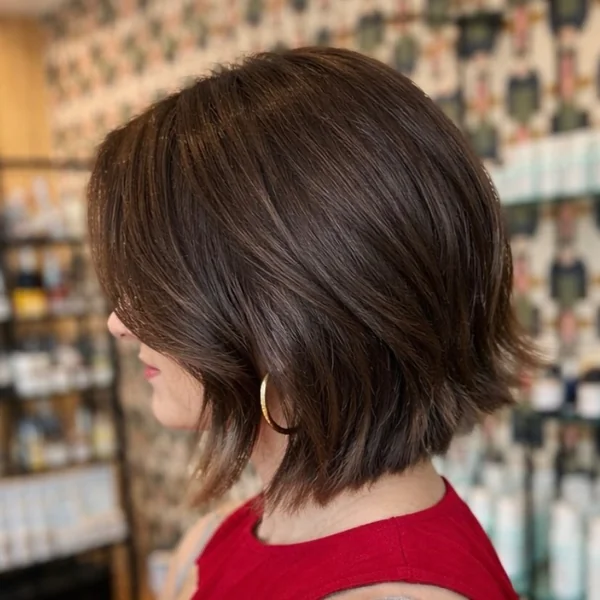 Choppy Textured Bob