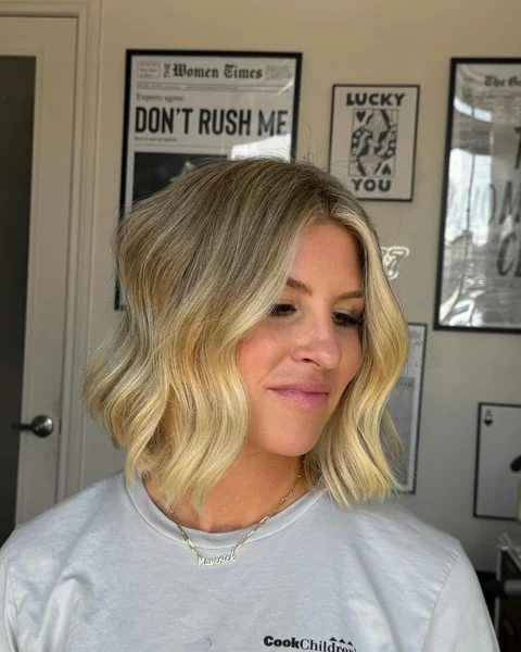 Rooted Beach-Wave Bob