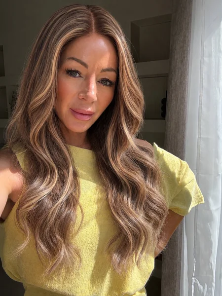 Long Caramel Waves