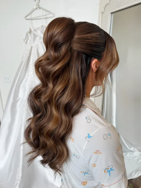 High Half-Up Ponytail