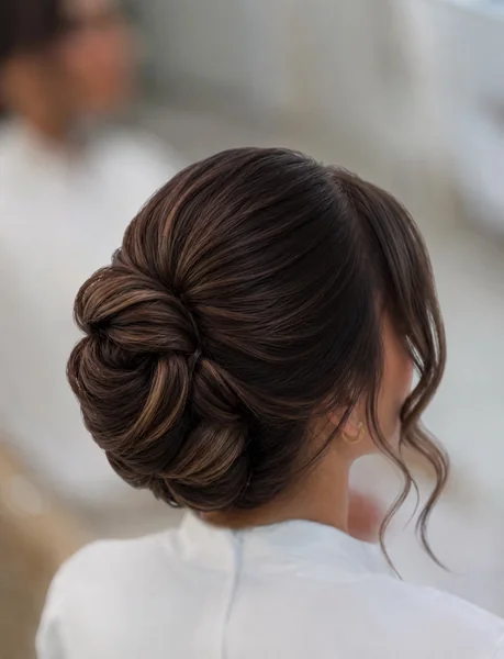 Classic Low Chignon