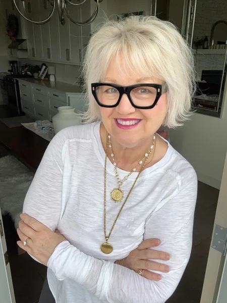 Platinum Shag Bob with Bangs