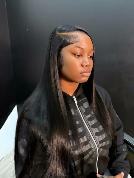 Sleek Side Part Frontal