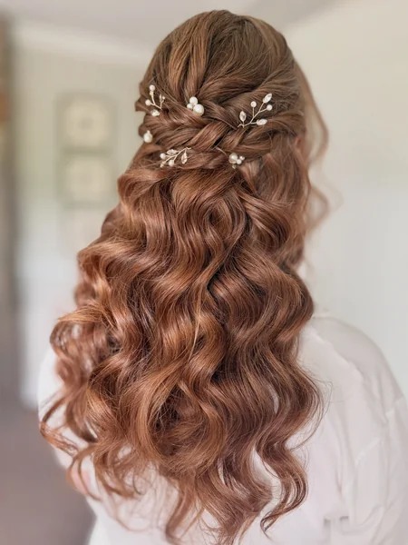 Copper Waves Half-Up