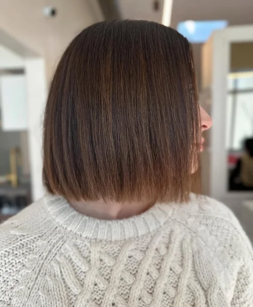 Blunt Bob Back View