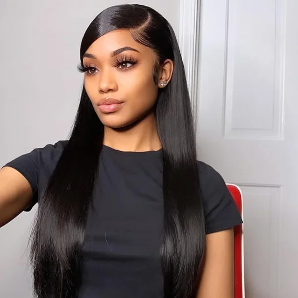 Laid Swoop Side Part