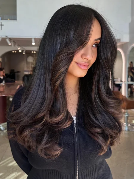Deep Dark Brunette Waves