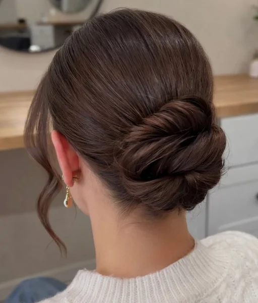 Everyday Twisted Low Bun