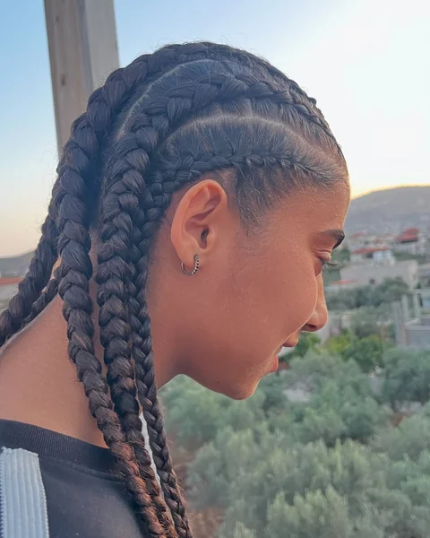 Big Cornrows for Vacation