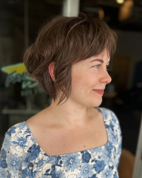 Shaggy Bixie with Choppy Bangs