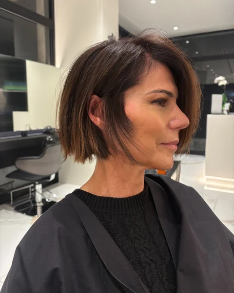 Graduated Bob for Older Women