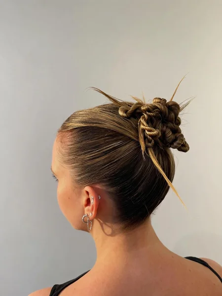 Spiky Sleek Bun