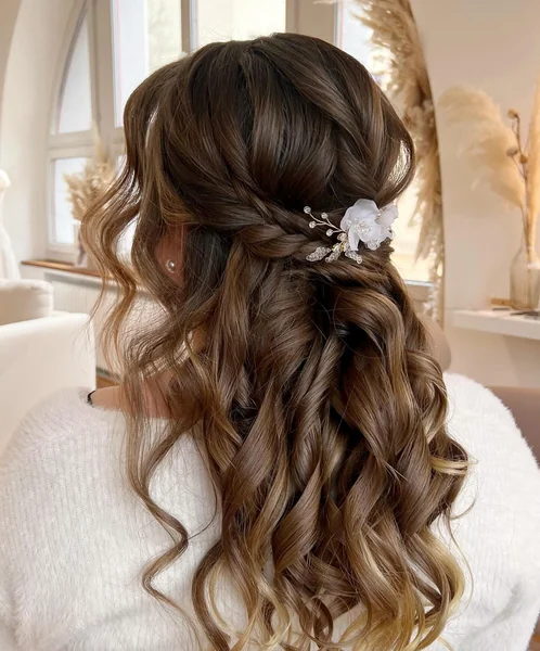 Boho Half Up Braided Hairstyle