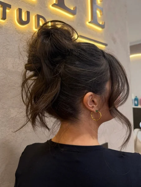 Effortless Messy Bun