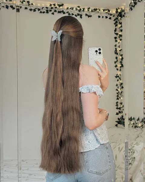 Butterfly Claw Clip Half Up