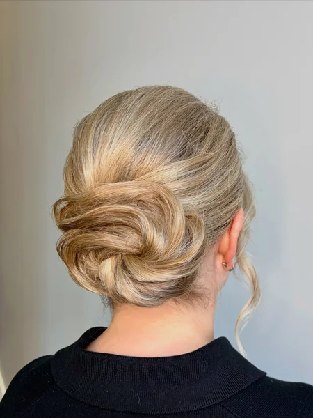 Twisted Low Chignon