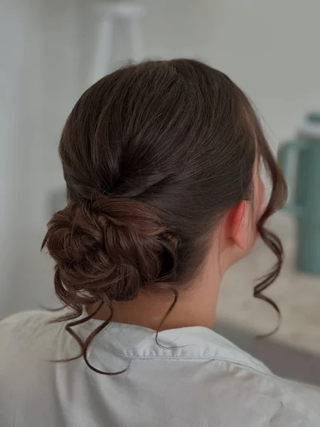 Romantic Curled Low Bun