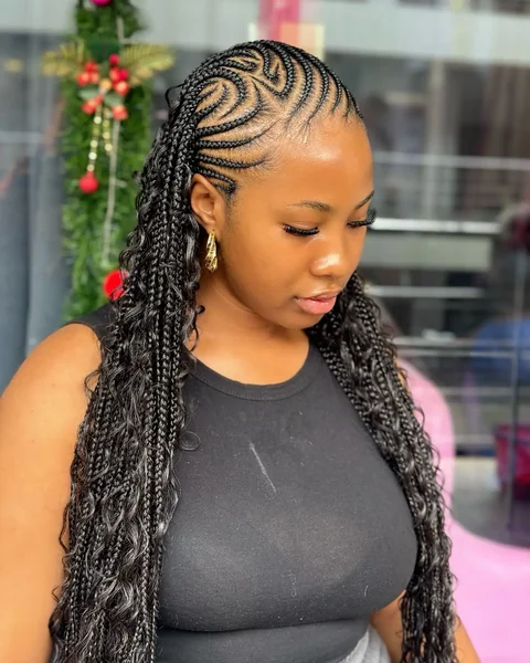 Swirl Fulani Boho Braids