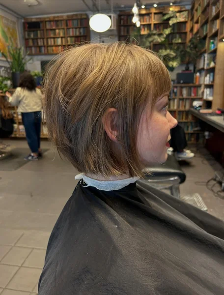 Bixie Bob with Wispy Bangs
