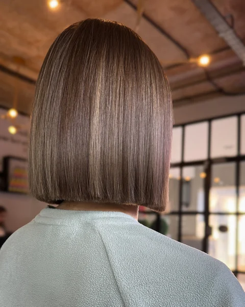 Classic Blunt Bob Back View