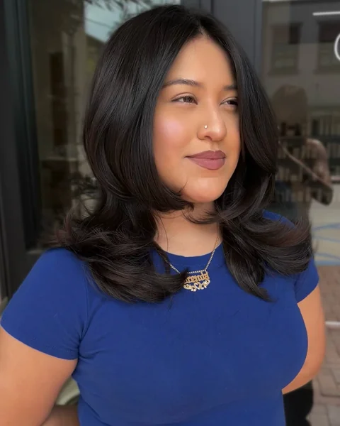 Bouncy Black Blowout