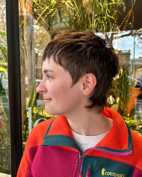 Choppy Short Grunge Cut